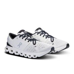 NWT On Cloud X 4 Road-Running Shoes - Men's - Color: Ivory/Black